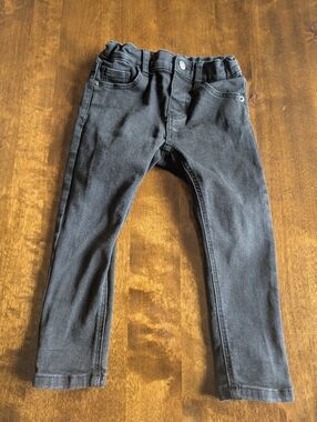 Zara Kids Black Stretch Skinny Jeans/ Toddler 2-3